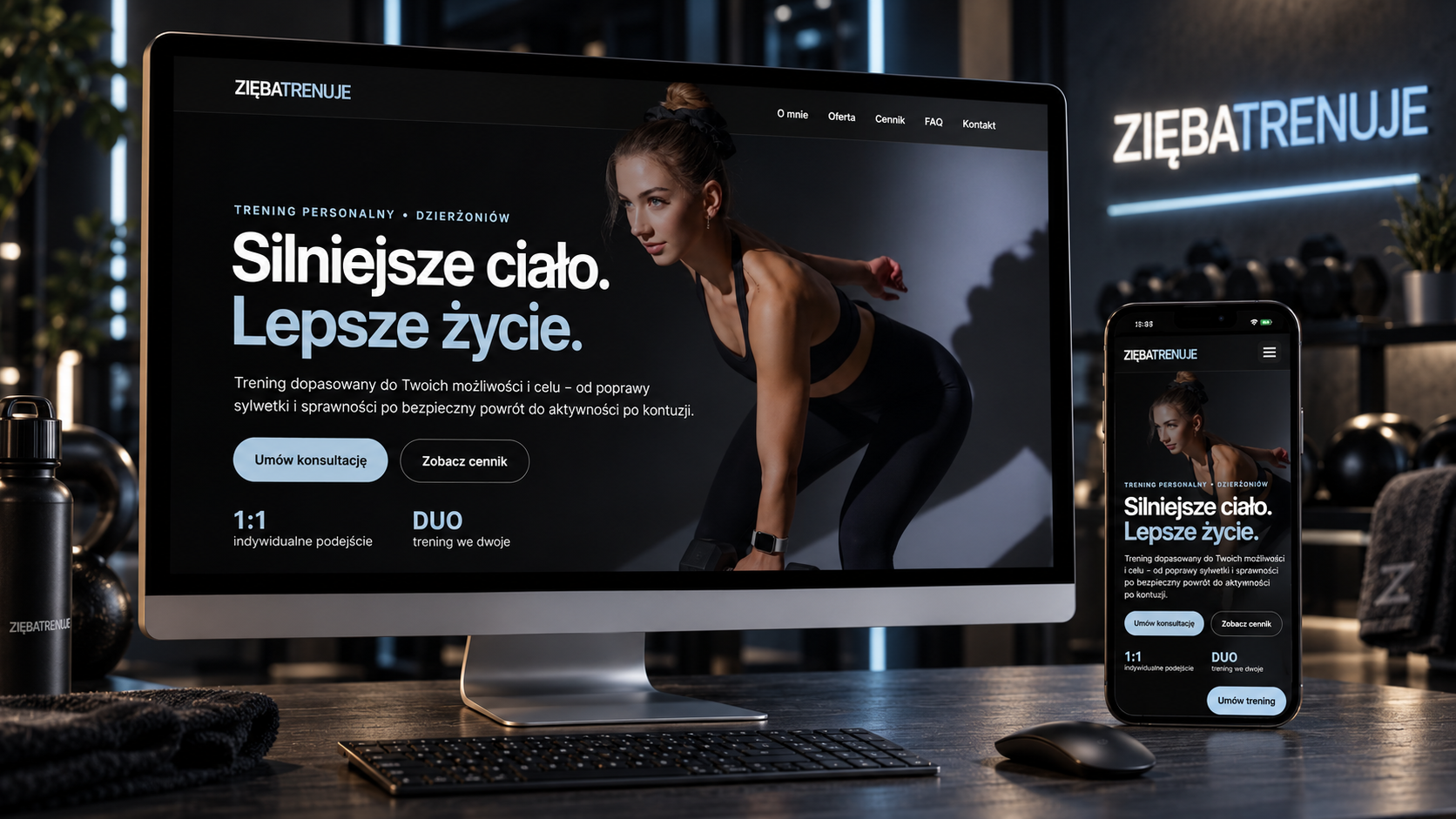 ZIEBA TRENUJE